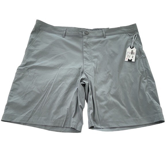 NWT COAST Apparel Men’s Tech Shorts Size 40 Gray - Picture 1 of 11
